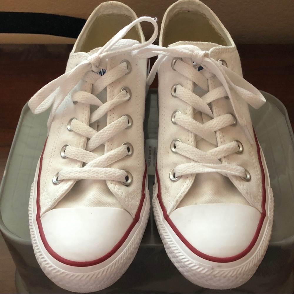 White Converse All-Stars
